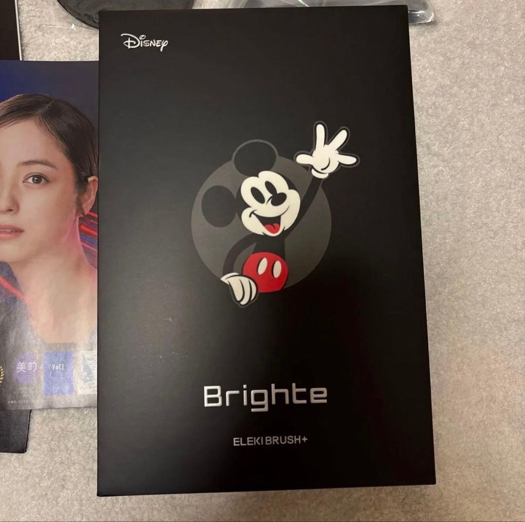 【新品】Brighte ELEKI BRUSH＋ミッキーマウス限定デザイン