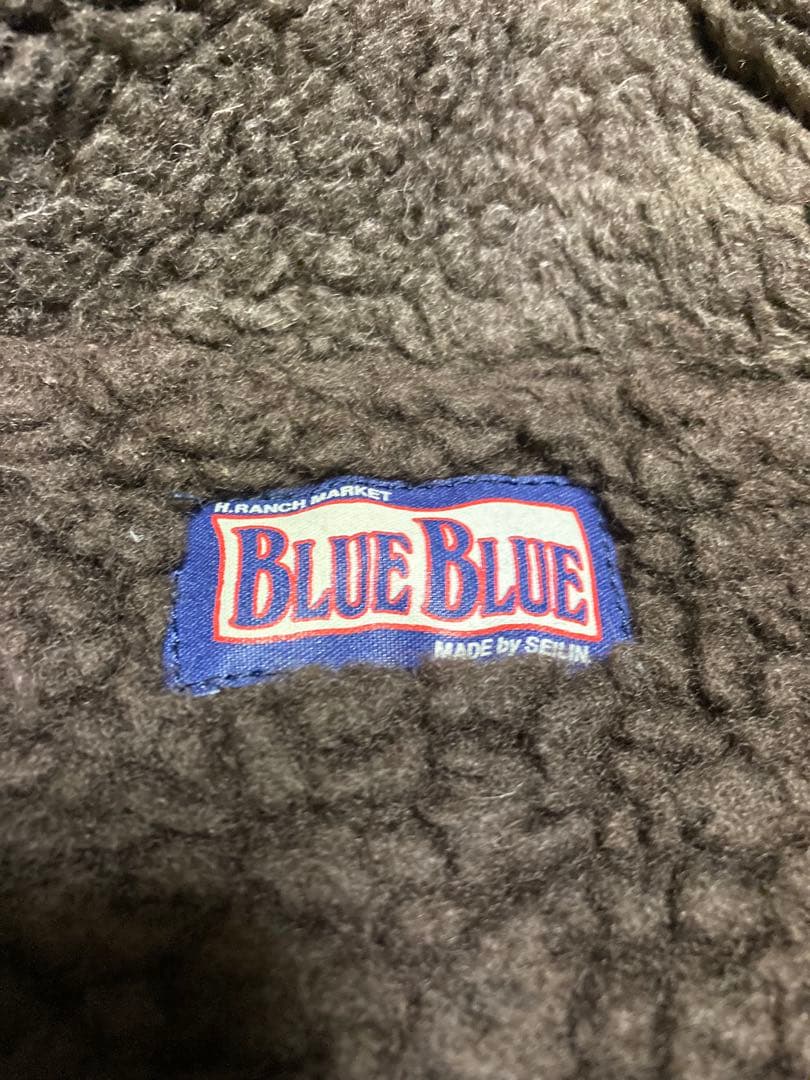 BLUE BLUE ジャーマンクロス N-1デッキジャケット ブラック 極美品