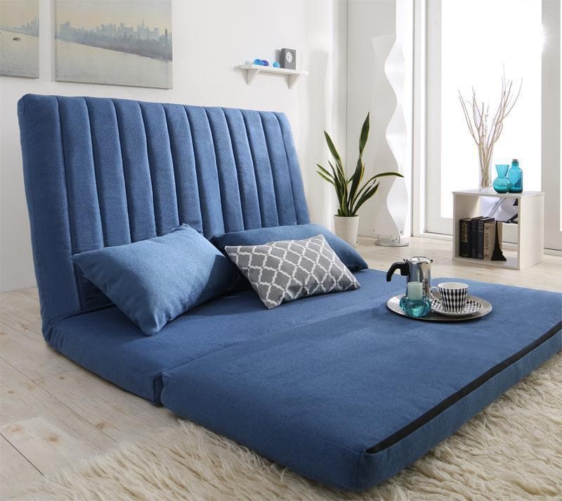 【3kids mama】1台3役 カウチソファ ベッドスタイル3way