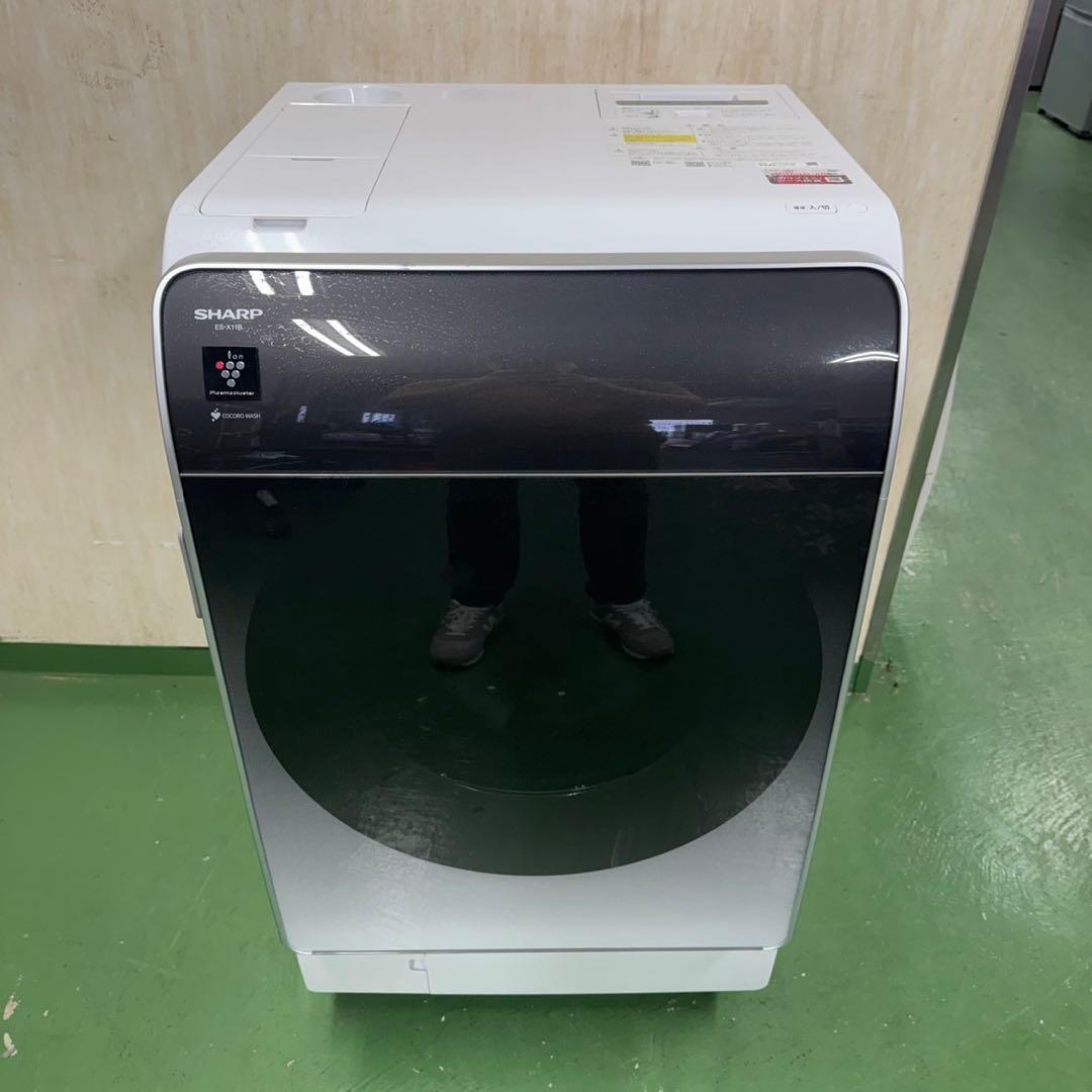 120 2025年製　新品　シャープ　ドラム式洗濯機　11KG 熱乾燥　6KG