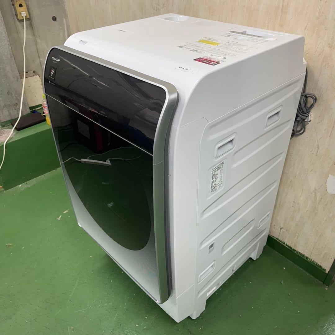 120 2025年製　新品　シャープ　ドラム式洗濯機　11KG 熱乾燥　6KG