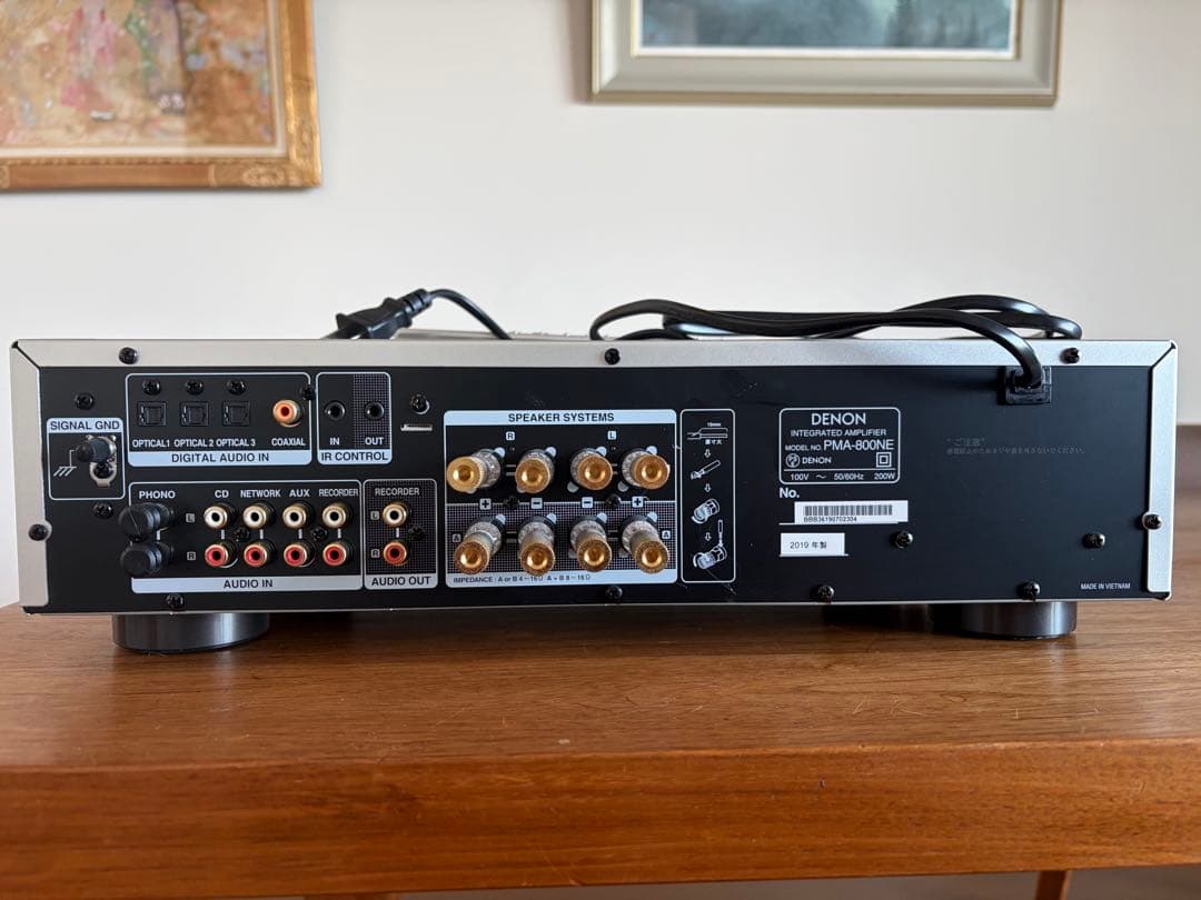 美品DENON デノン プリメインアンプ PMA- 800NE リモコン付き