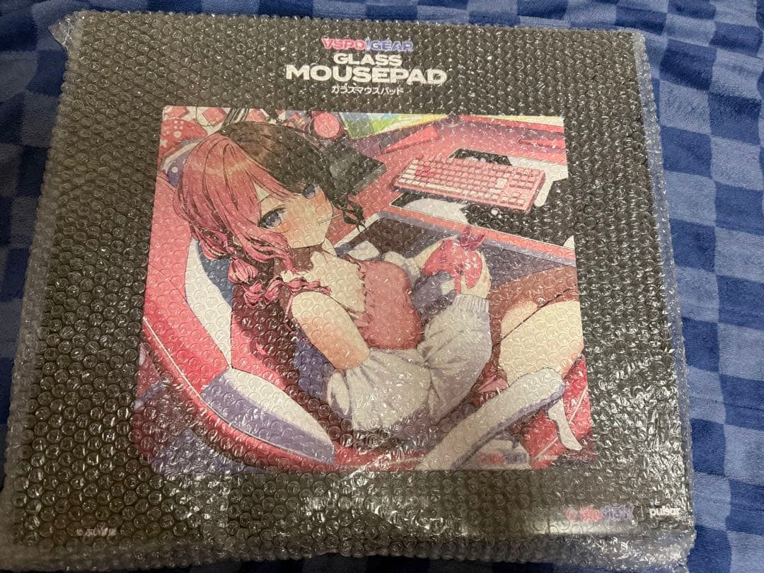 VSPO! GEAR ガラスマウスパッド 橘ひなの