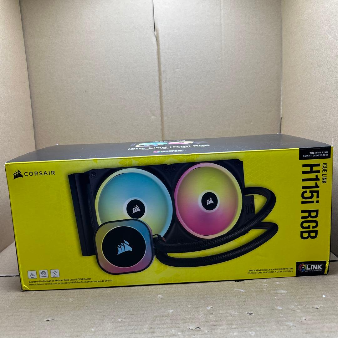 ネジ欠品あり　CORSAIR iCUE LINK H115i RGB 280mm