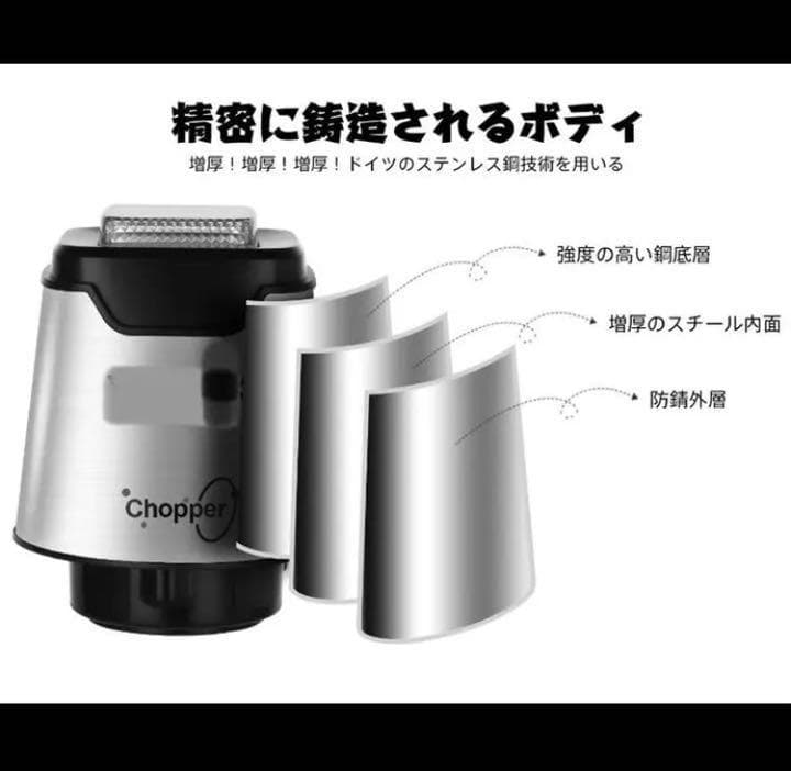業務用500W❣最新ドイツ技術搭載でプロも認めた性能性♪❤フードプロセッサー