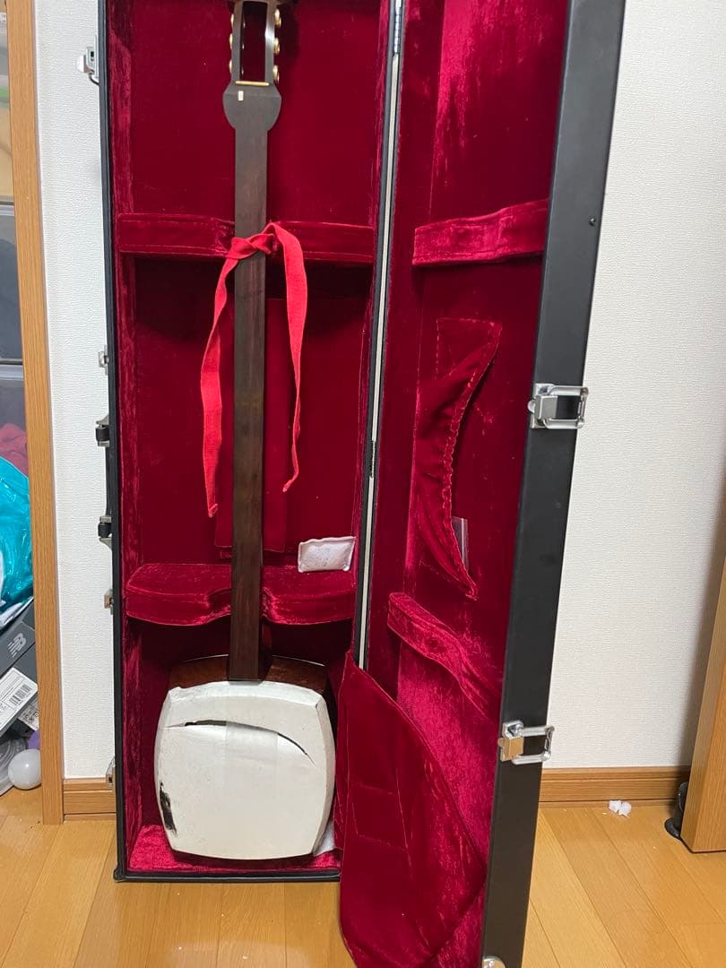 津軽三味線　三味線　和楽器　紅木　楽器