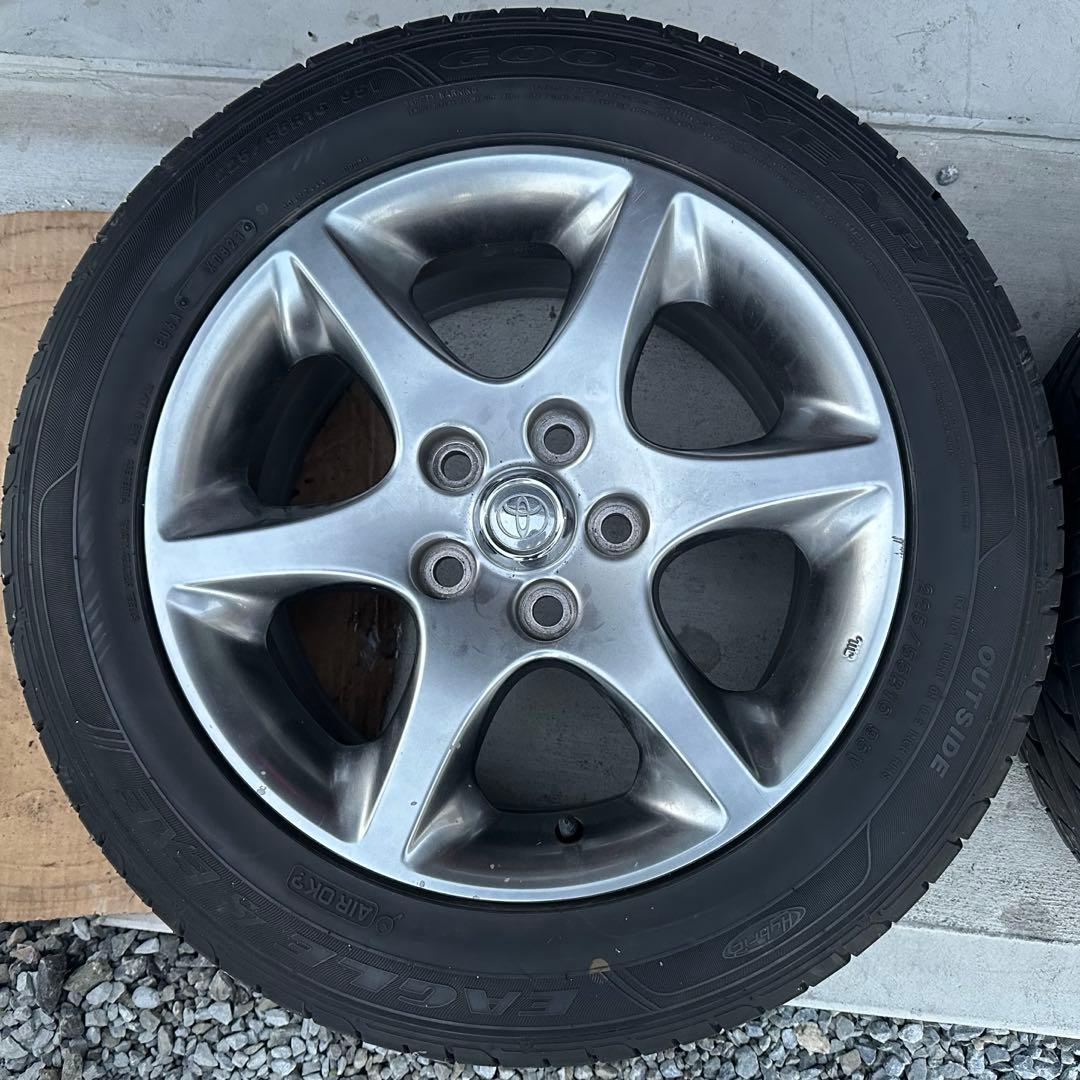アリスト純正ホイール 溝タイヤ付き！
