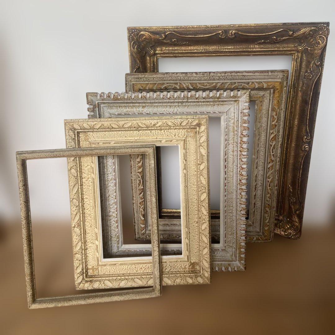 額縁アンティーク5枚セット