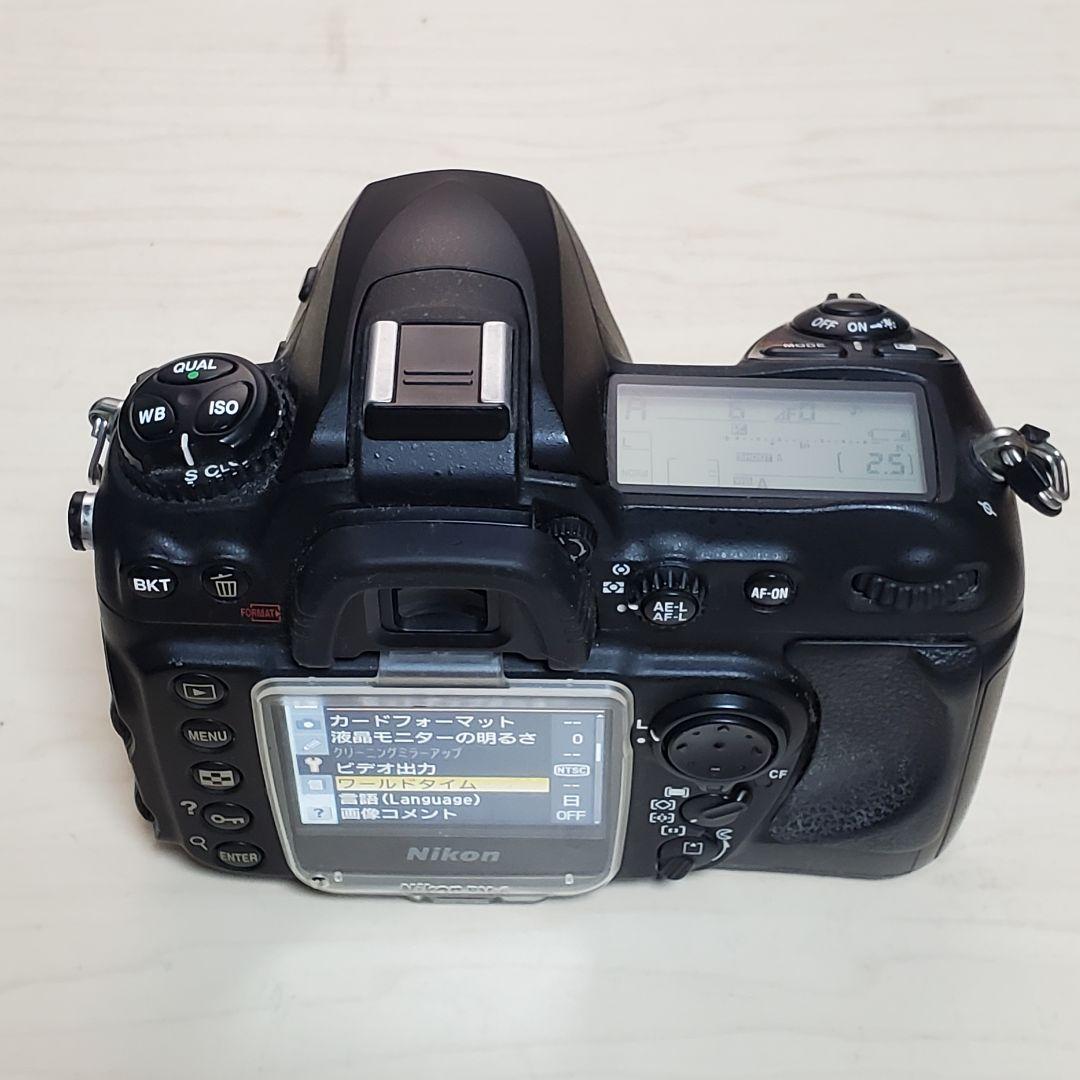 CCDセンサー 名機 Nikon D200 ショット数 約50,000回超