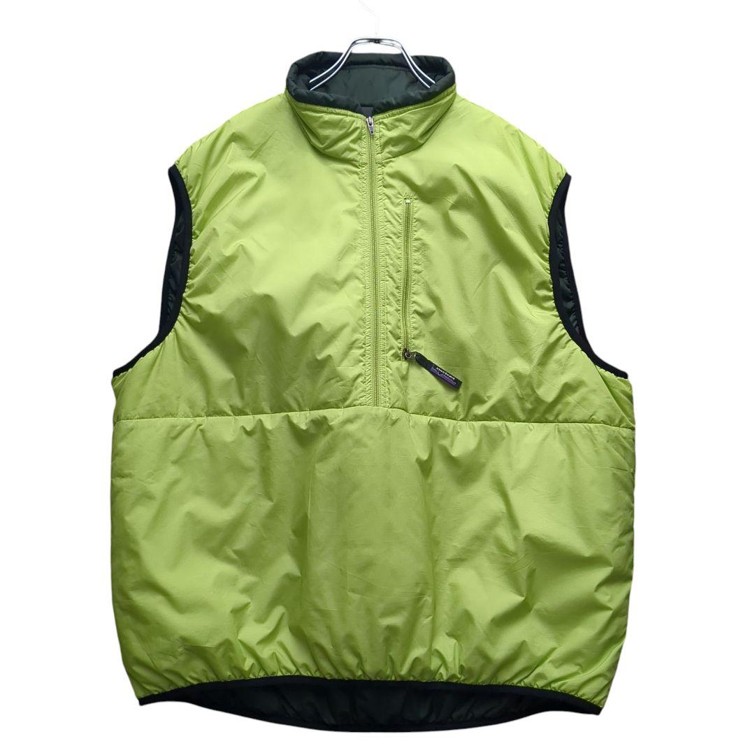 Patagonia パフボールベスト アシッドグリーン XL