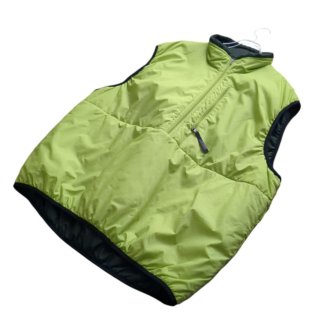 Patagonia パフボールベスト アシッドグリーン XL
