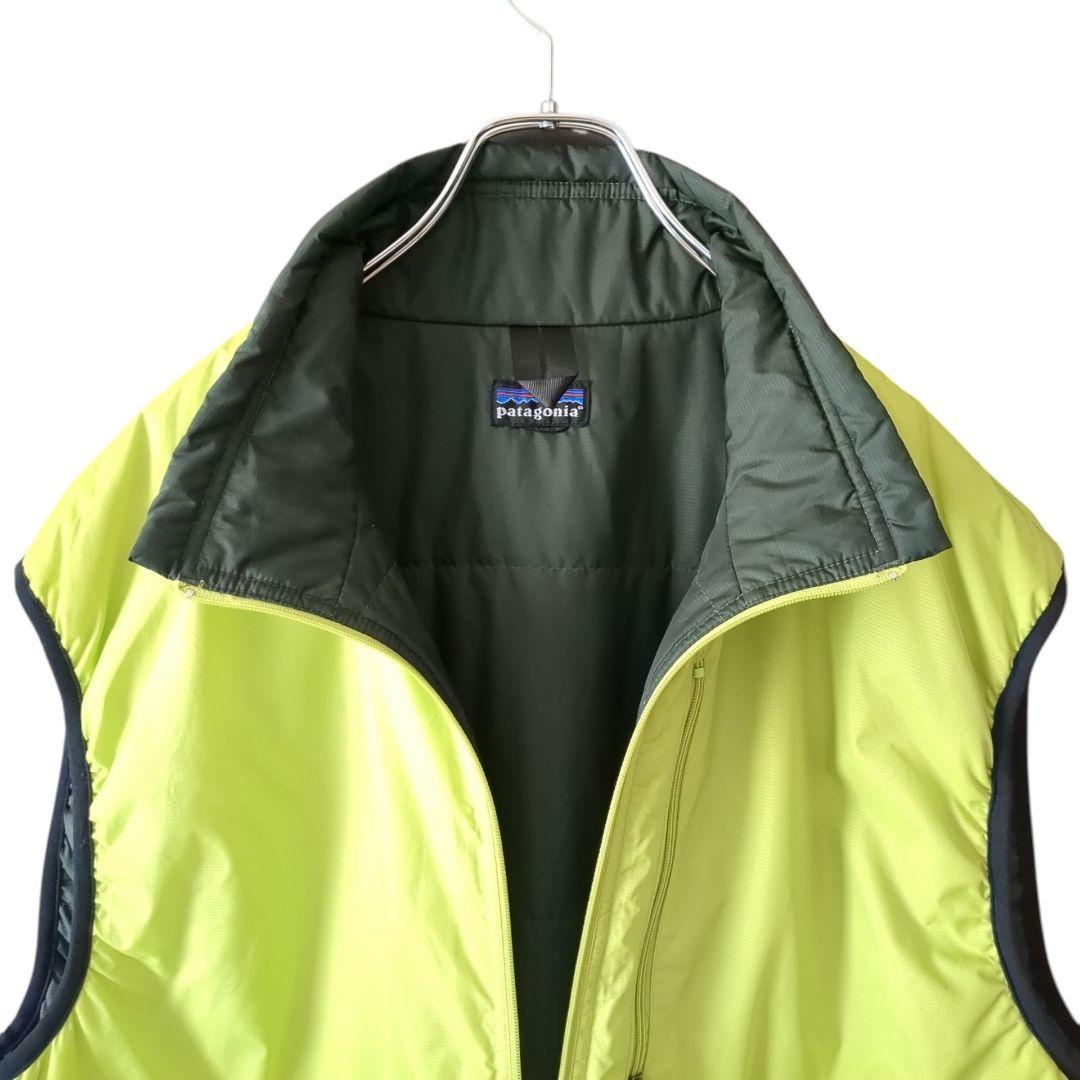 Patagonia パフボールベスト アシッドグリーン XL