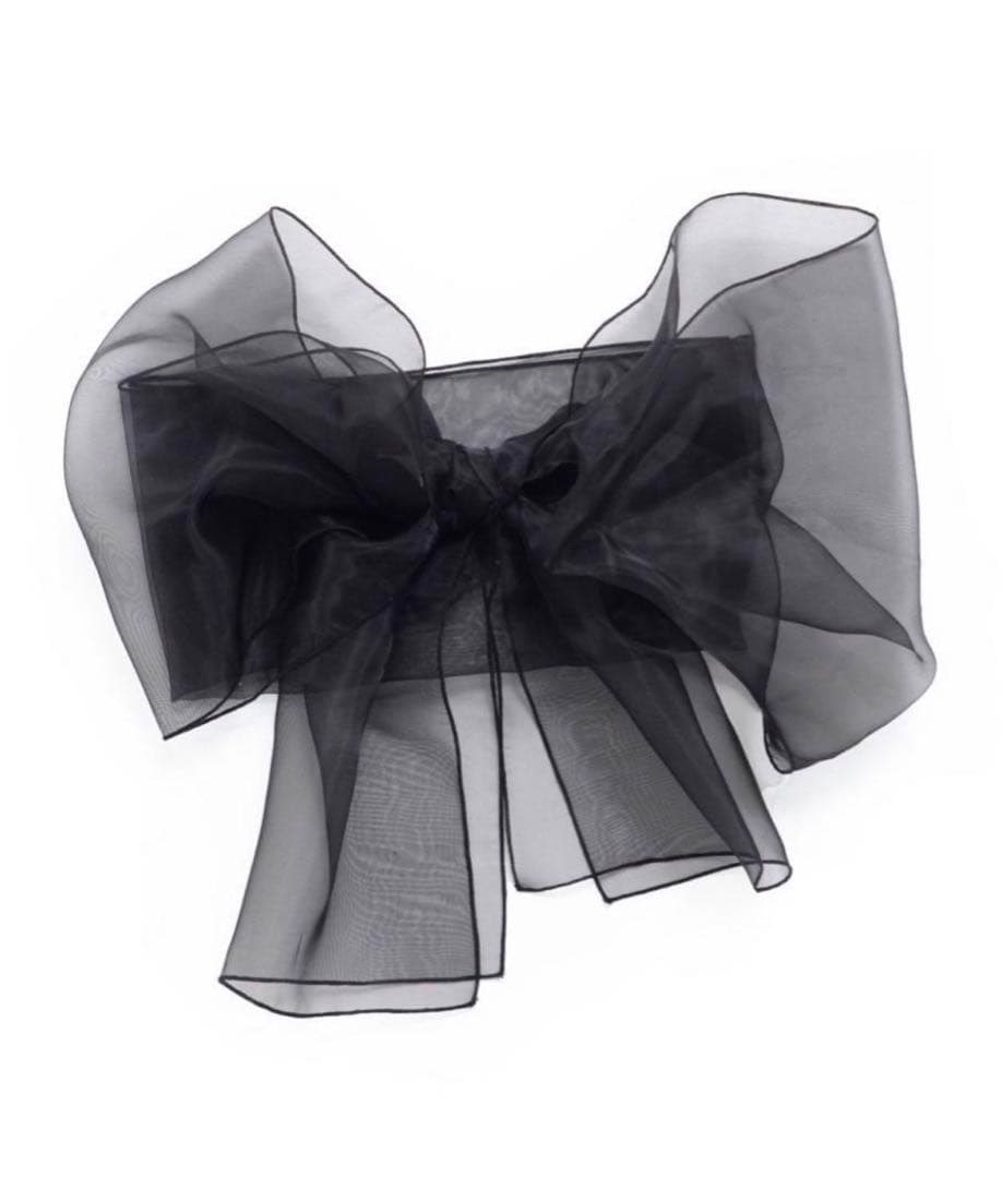 Dita 浴衣 涼風の藍紺牡丹 ふんわりオーガンジー兵児帯 クロ