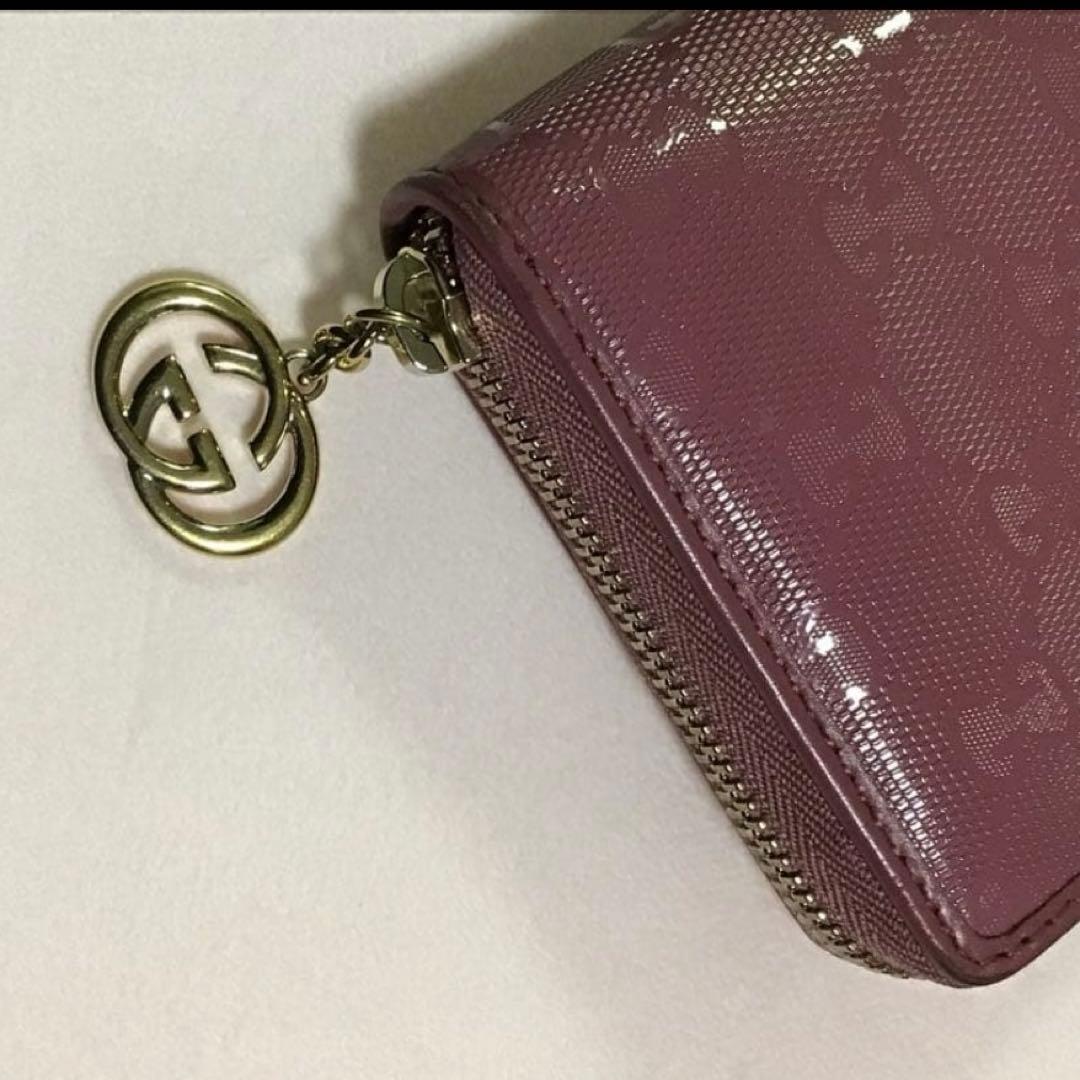 GUCCI 長財布　ローズピンク
