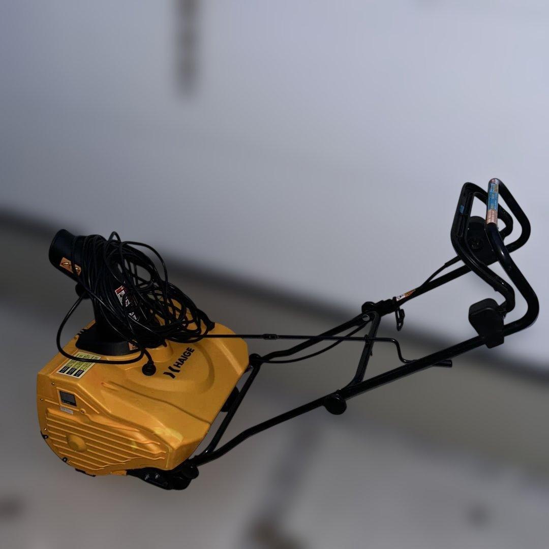 HAIGE ハイガー 電動式除雪機 HG-K1650　家庭用　パワフル　送料無料