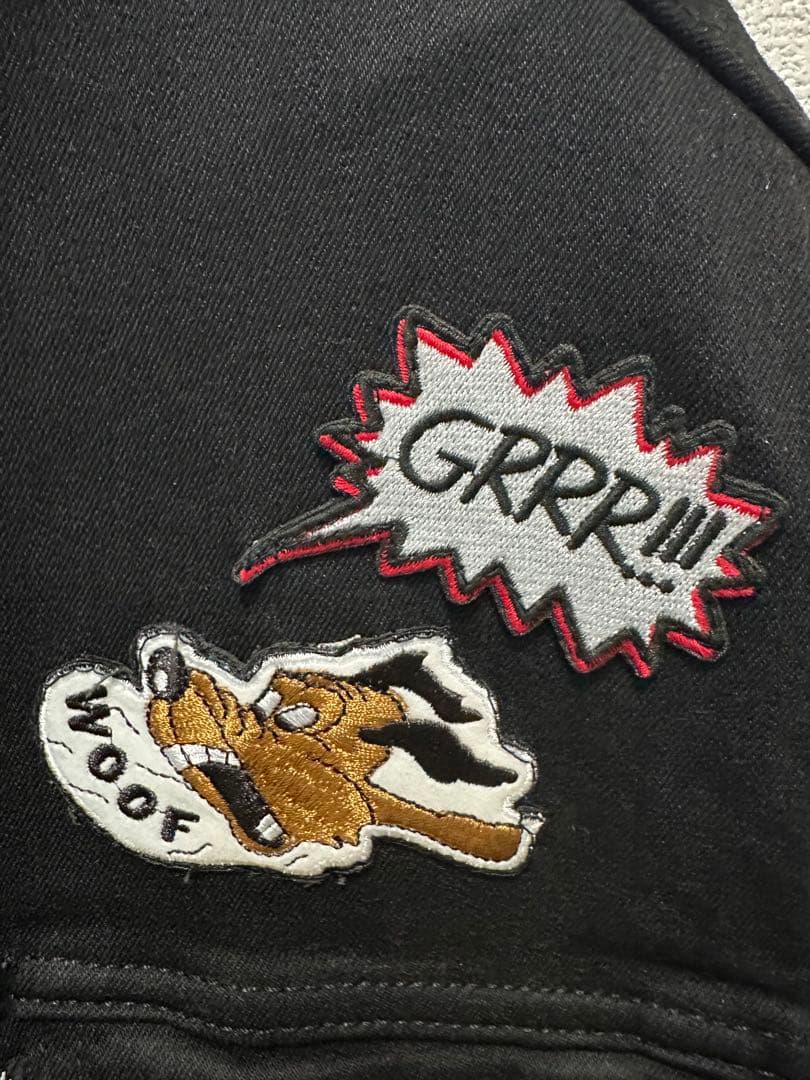 LEVI'Sメンズベスト刺繍パッチ付き