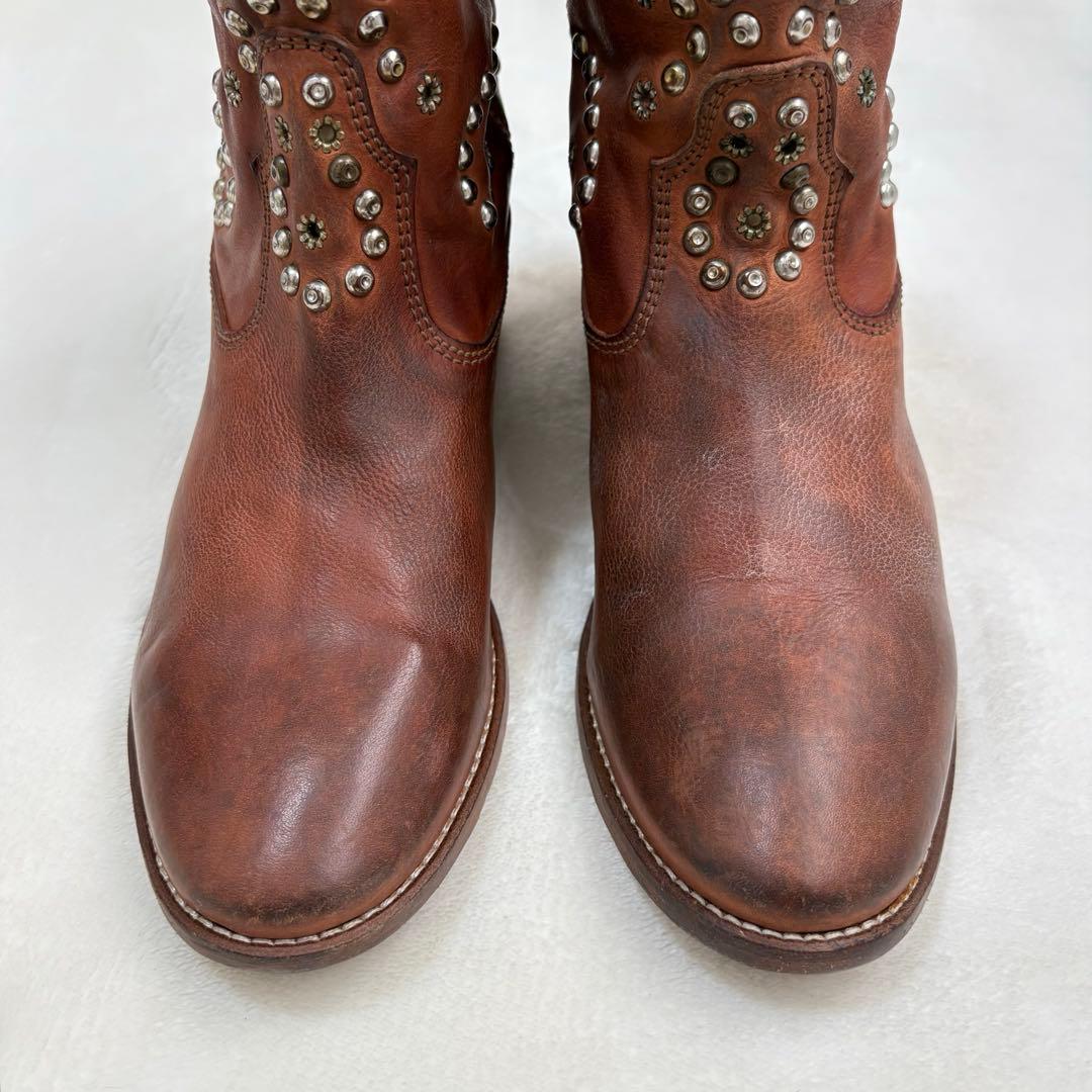 ISABEL MARANT ショートブーツ ウエスタン リペア済み 40