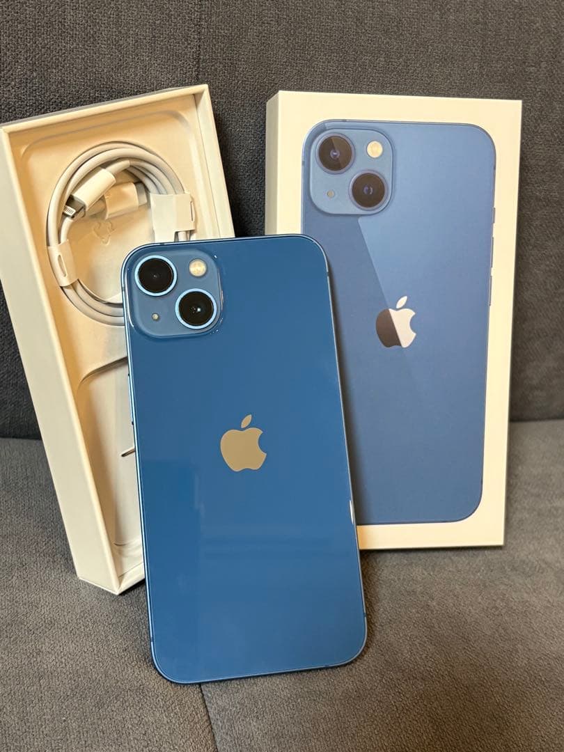 iPhone13 256GB SIMロックなし MLNM3J/Aバッテリー83%