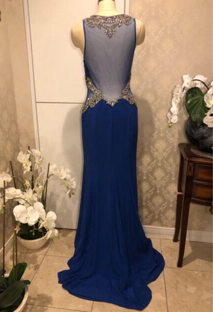 スリットタイトロングドレス　誕生パーティー　演奏会ステージキャバ嬢ナイトクラブ