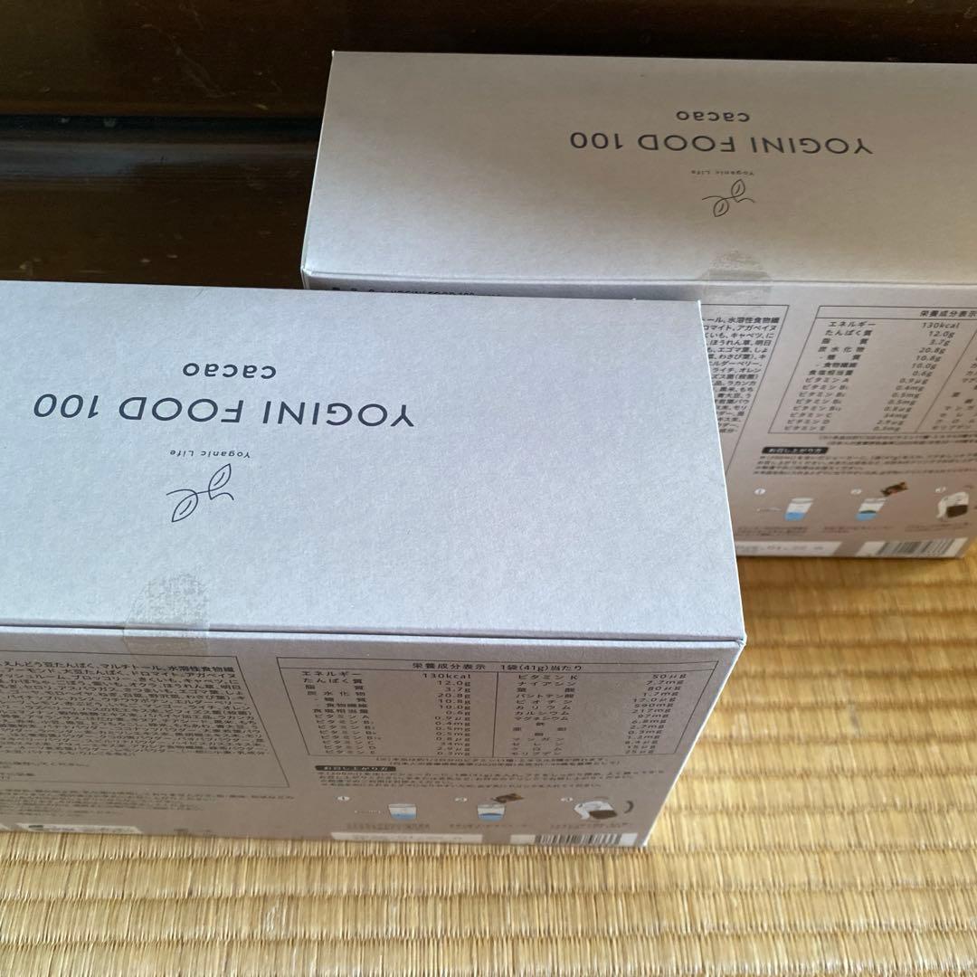 YOGINI FOOD 100 cacao 21食分×2箱
