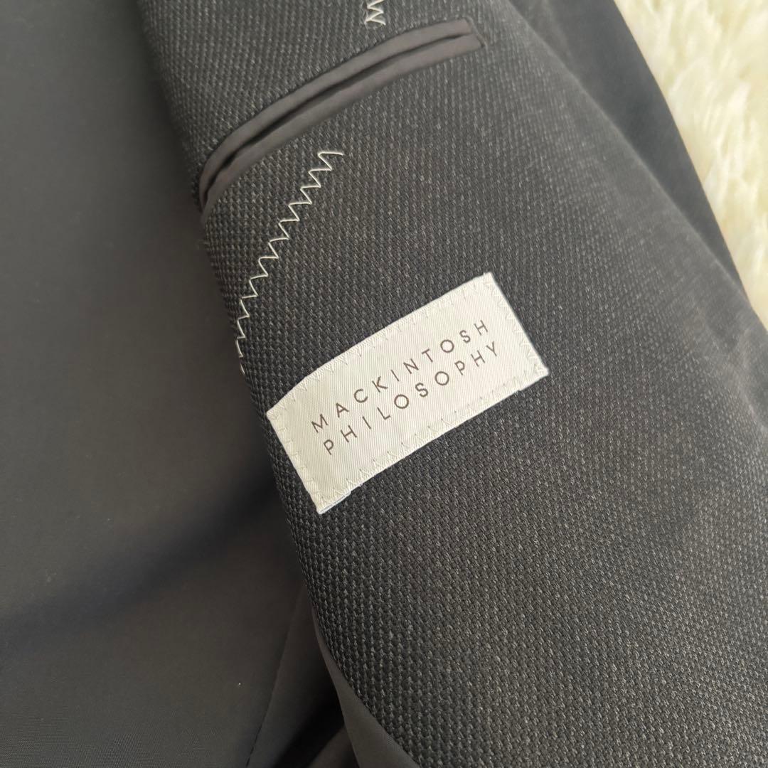 極美品 マッキントッシュフィロソフィー トロッターテーラードジャケットL 洗濯可