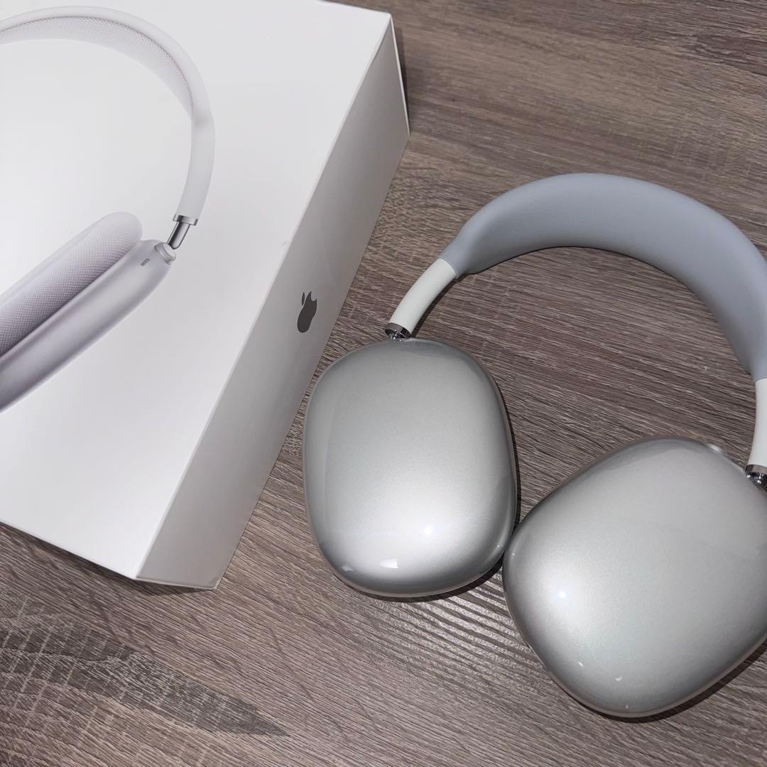 AirPods Max シルバー 本体 スマートケース付き 保護カバー付き