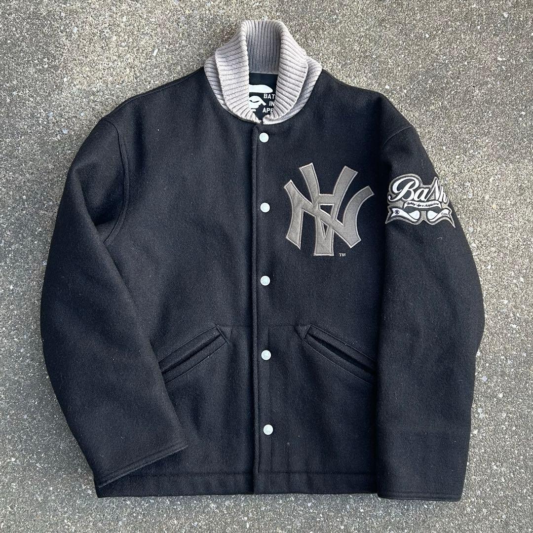 a bathing ape × neighborhood スタジャン