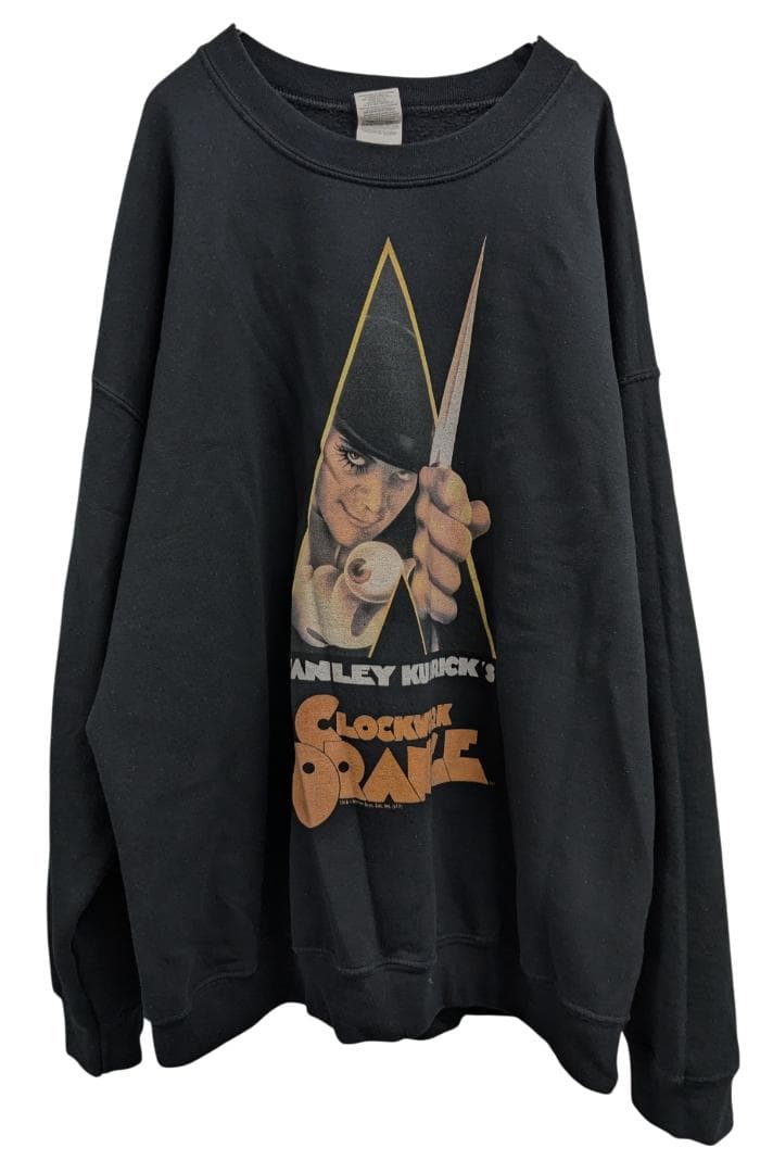 激レア！【公式】映画『時計じかけのオレンジ』オフィシャルスウェット 黒