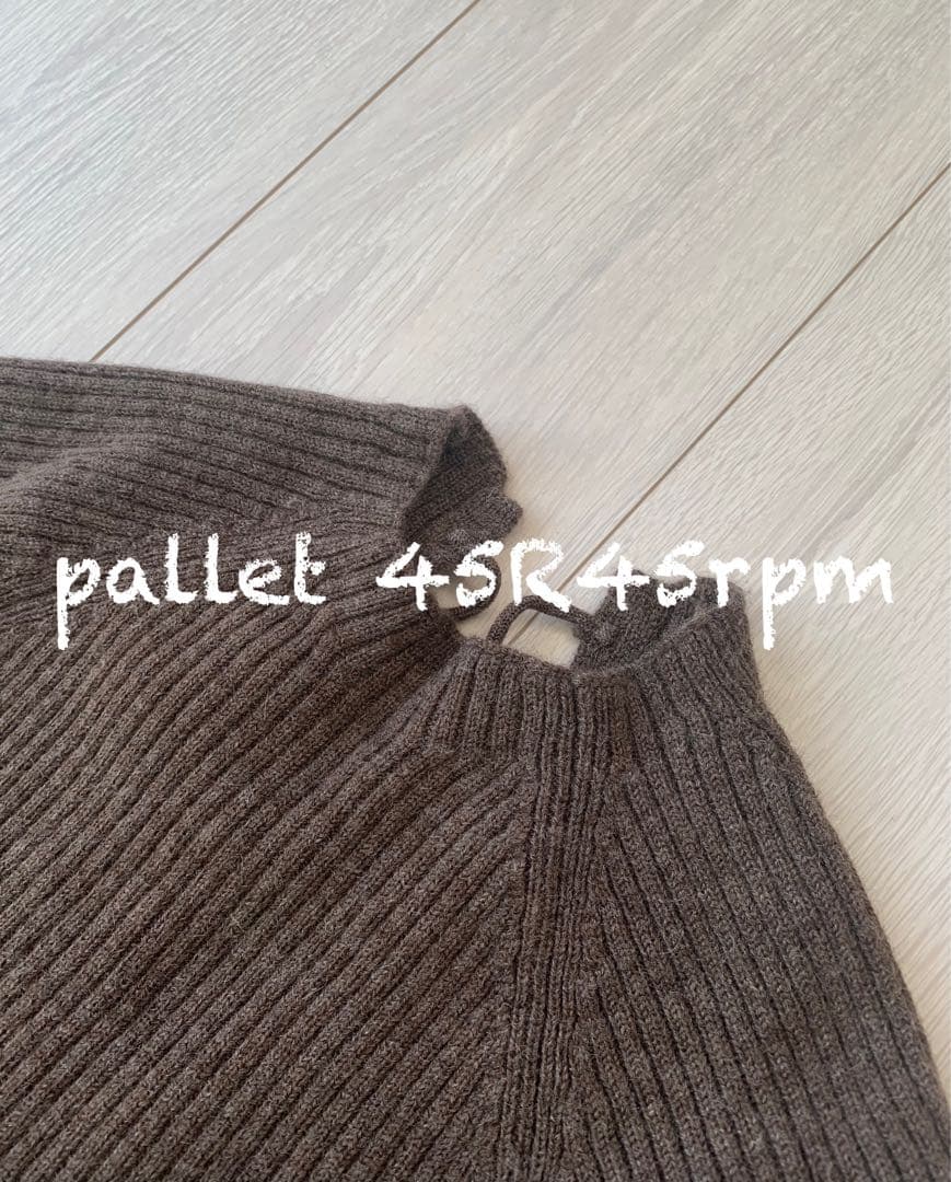 45R45rpm ヤクメリノワンピース