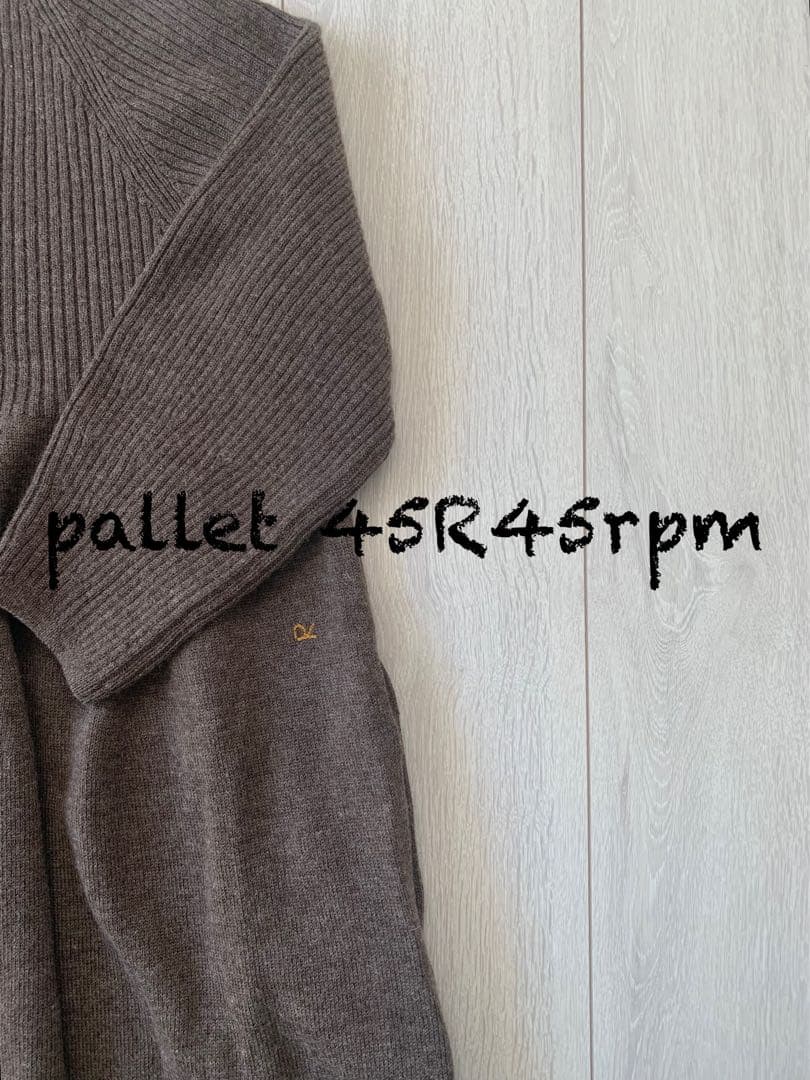 45R45rpm ヤクメリノワンピース