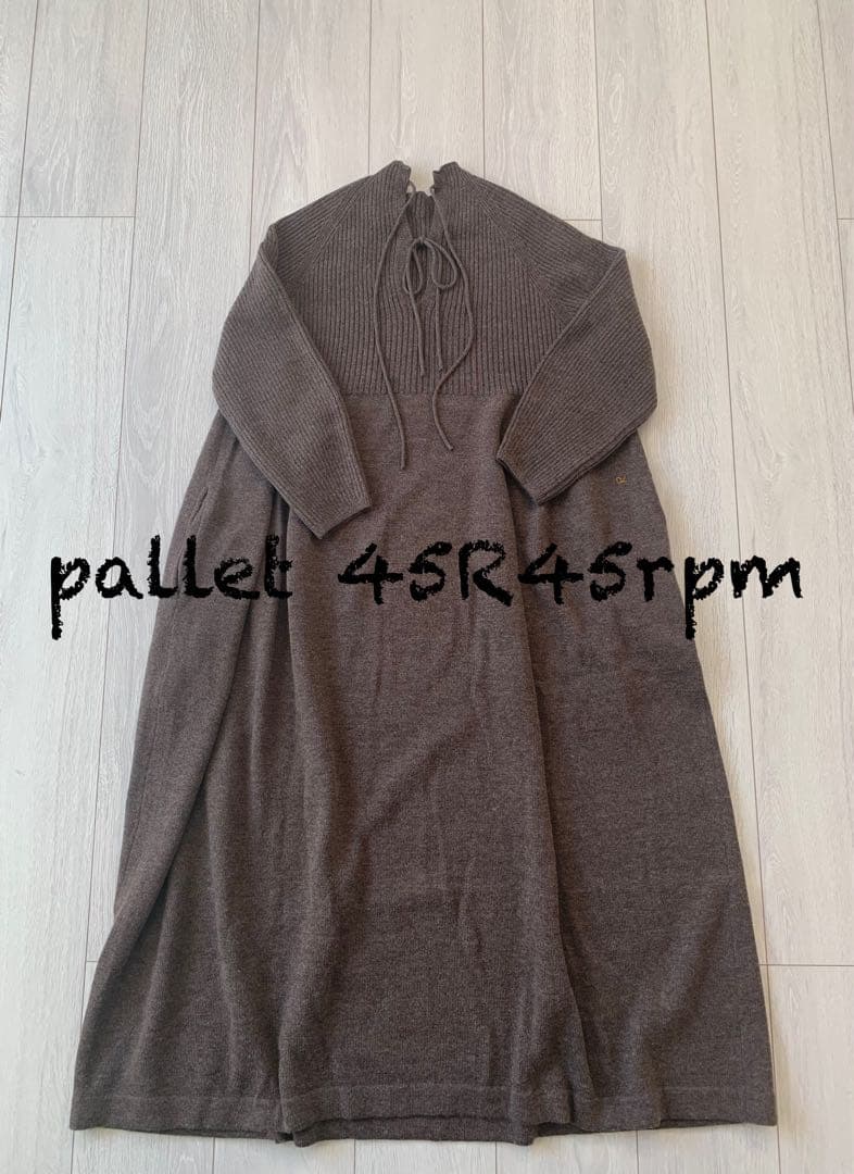 45R45rpm ヤクメリノワンピース