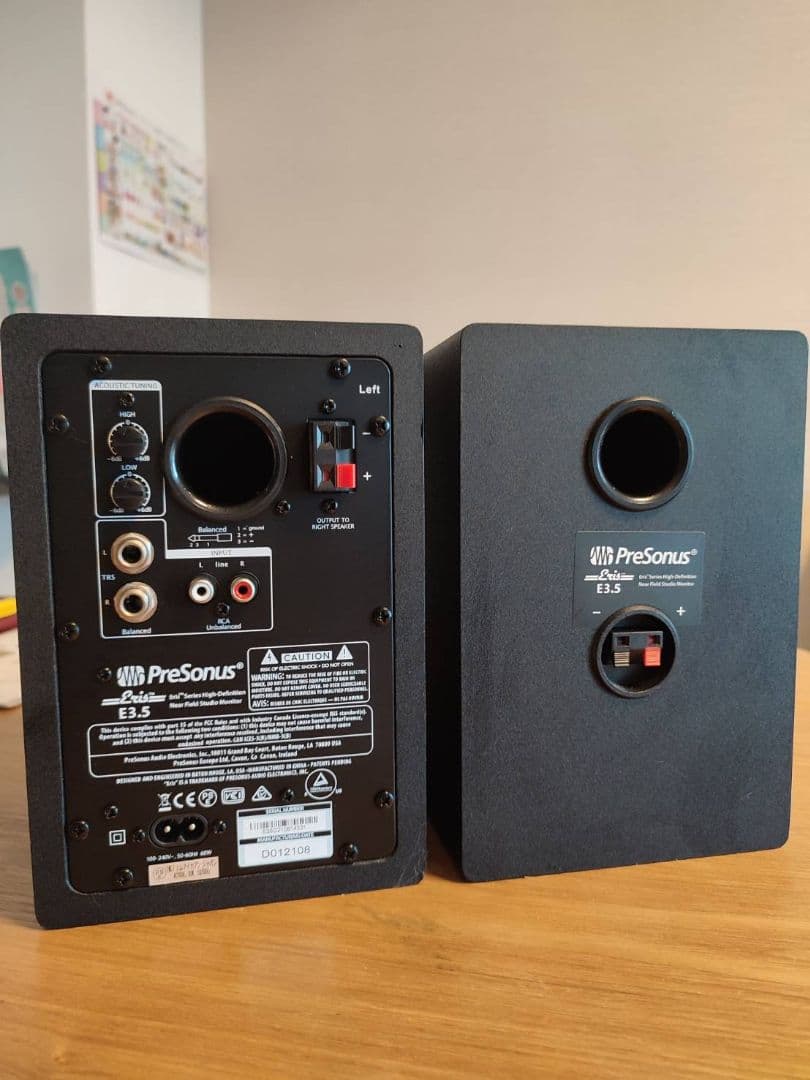 PreSonus Eris E3.5(ペア) 2ウェイアクティブモニター 3.5