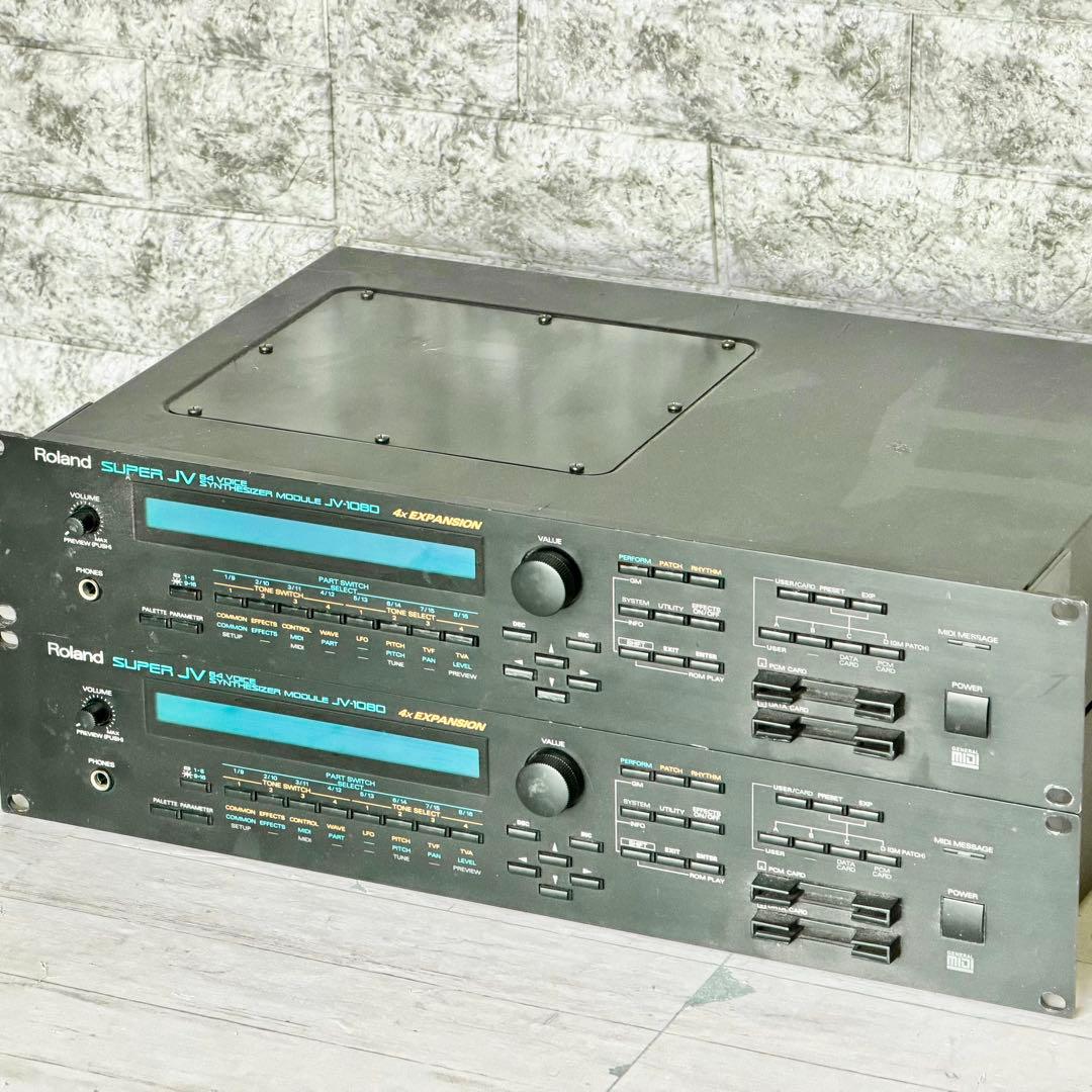 ジャンク品 Roland「JV-1080」PCMサウンドモジュール