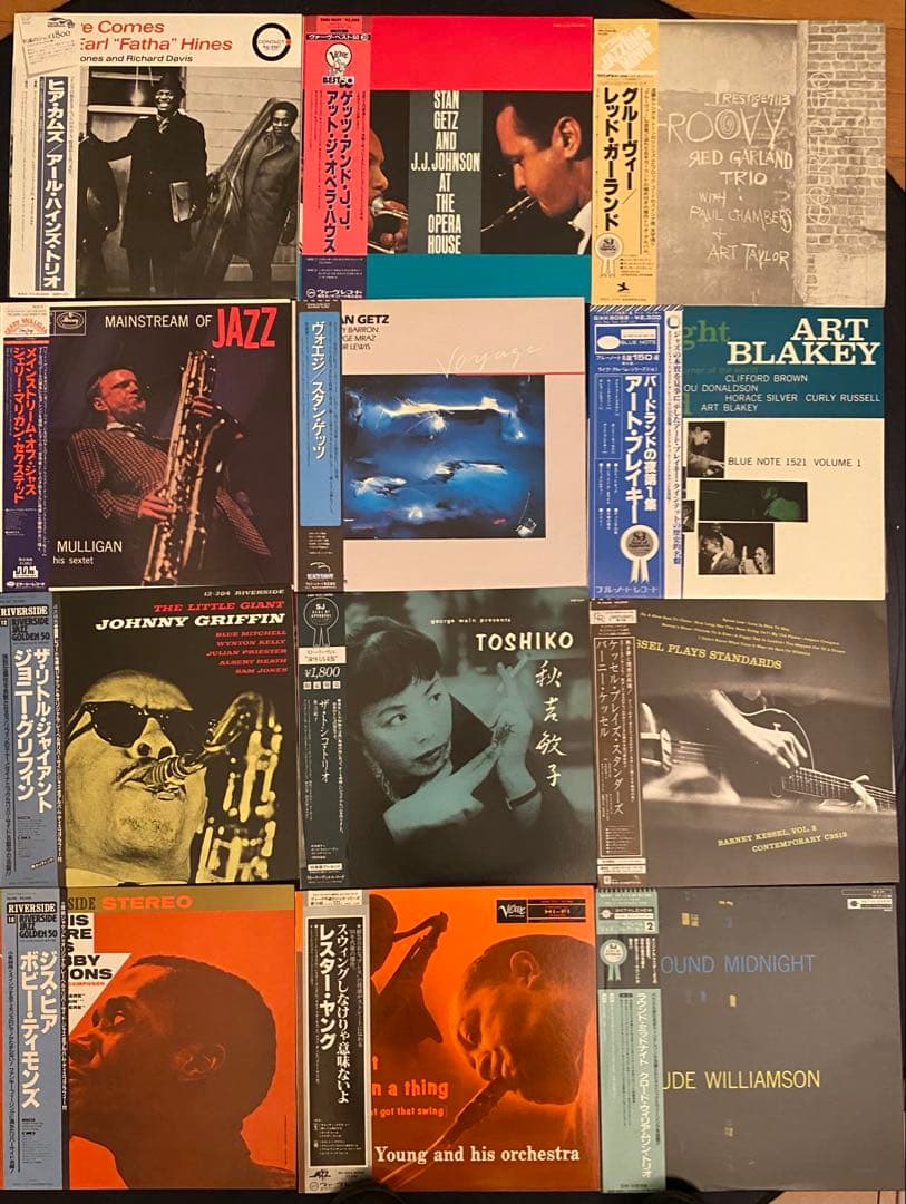 高額ジャズレコード12枚セット　帯付き美盤