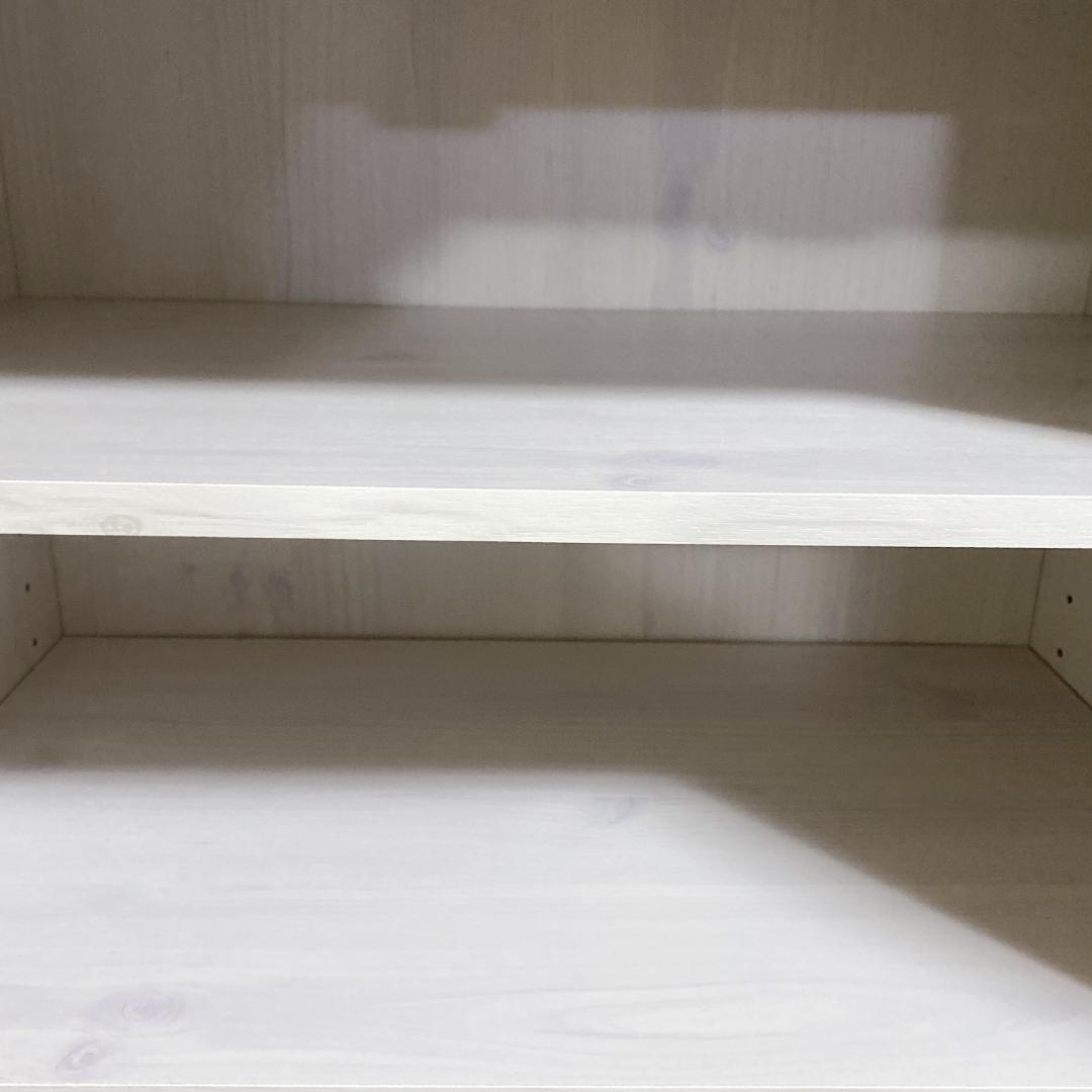 佐藤産業 木目調エレガントキャビネット 食器棚 キッチンキャビネット