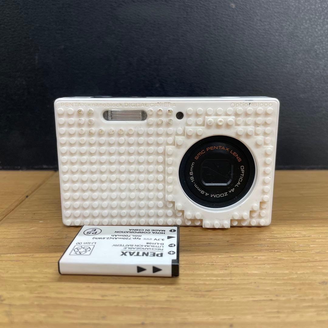 動作品 Pentax Optio NB1000 コンパクトデジタルカメラ