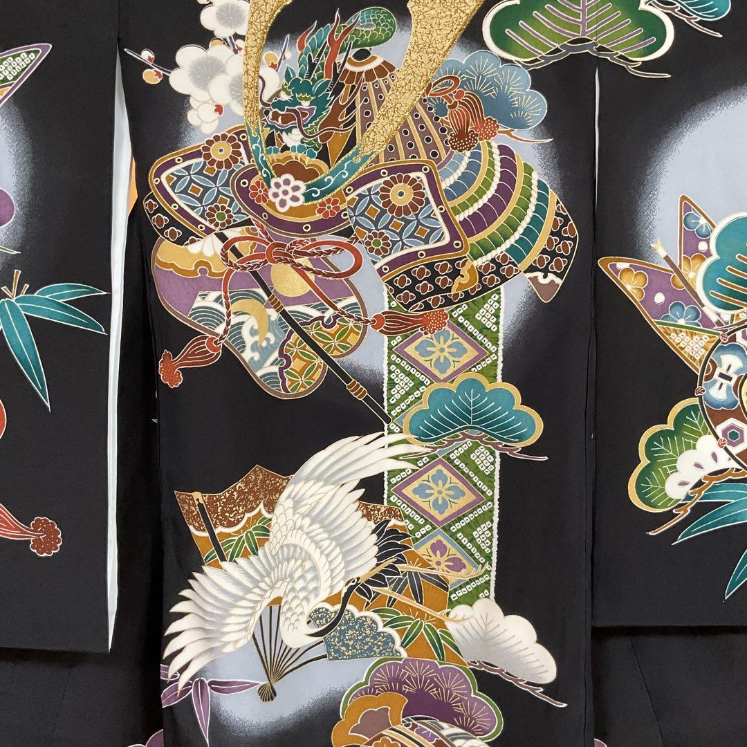 さくらんぼNo.46 男の子　　正絹産着長襦袢付き　　お宮参り