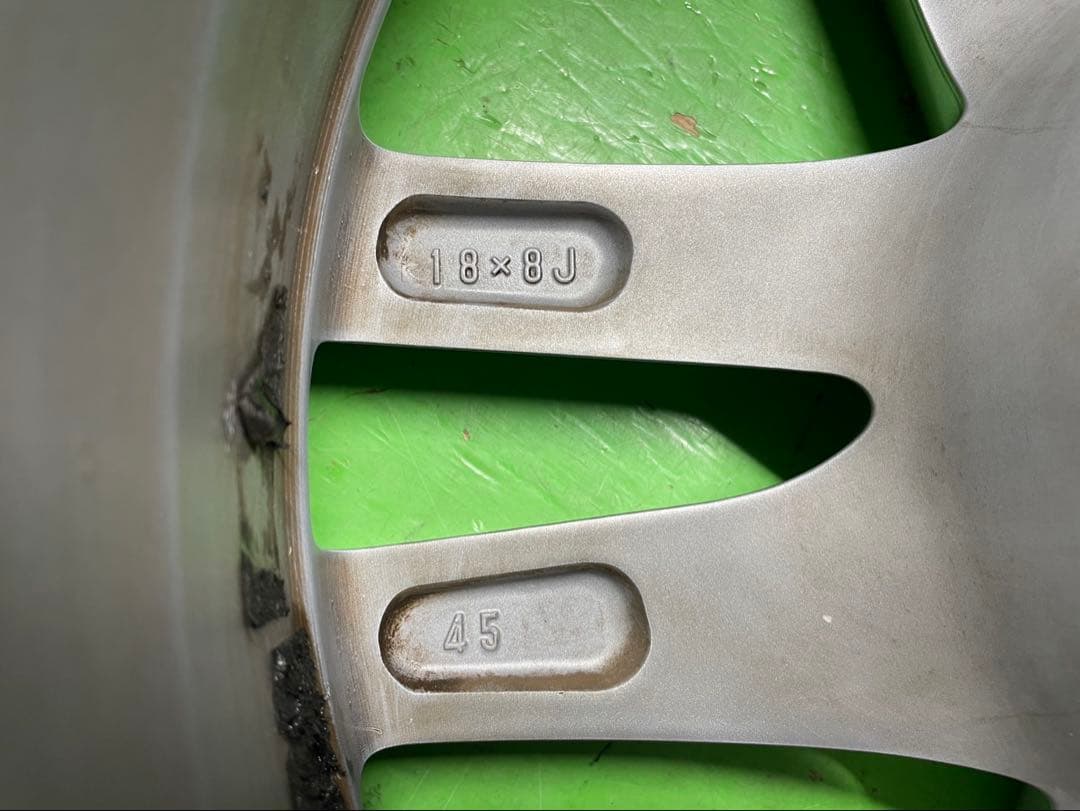 H*R様 洗浄済み⭐︎クラウンアスリート純正18インチアルミ 18×8.0J+4