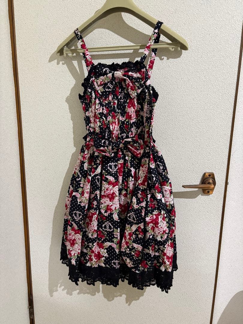 BABY，THE STARS SHINE BRIGHT シュガーブーケ柄　JSK