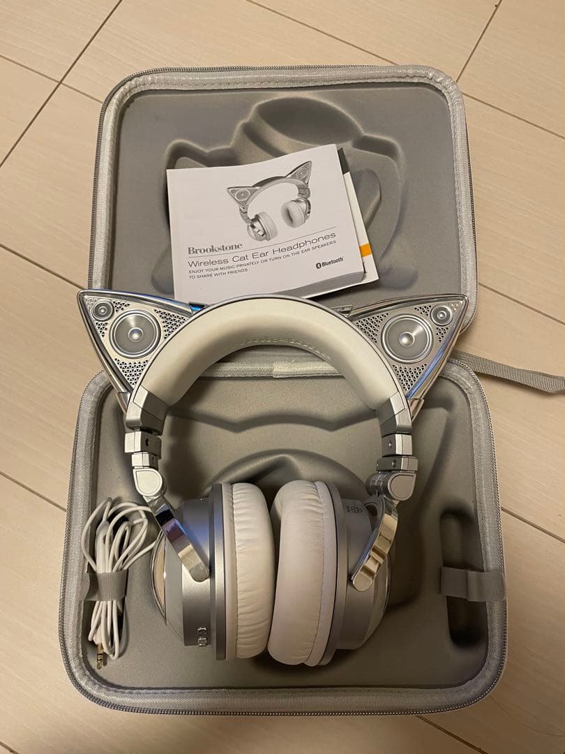 アリアナグランデ　猫耳　ワイヤレス　ヘッドホン