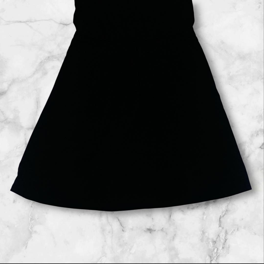 かりん✨マーガレットハウエル ソフトフランネル ブラックドレスワンピース