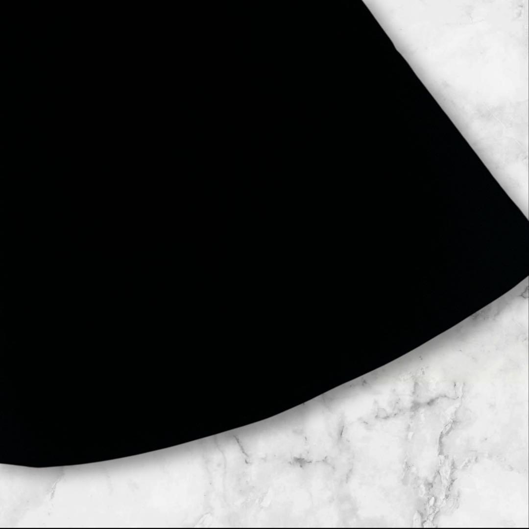 かりん✨マーガレットハウエル ソフトフランネル ブラックドレスワンピース