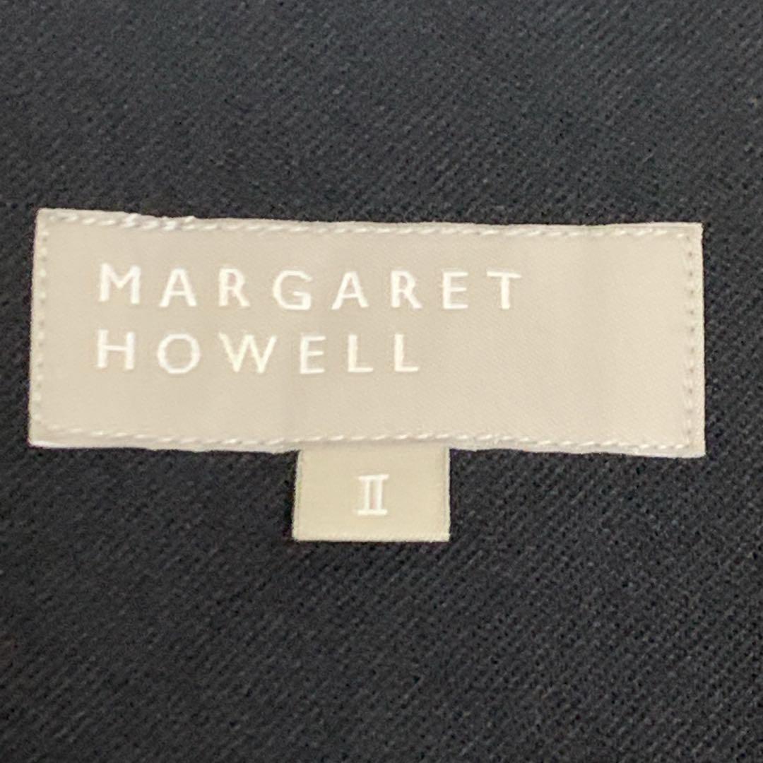 かりん✨マーガレットハウエル ソフトフランネル ブラックドレスワンピース