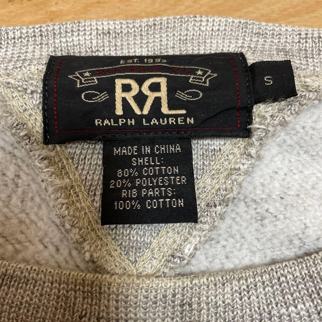 RRLスウェット 両Vガゼット