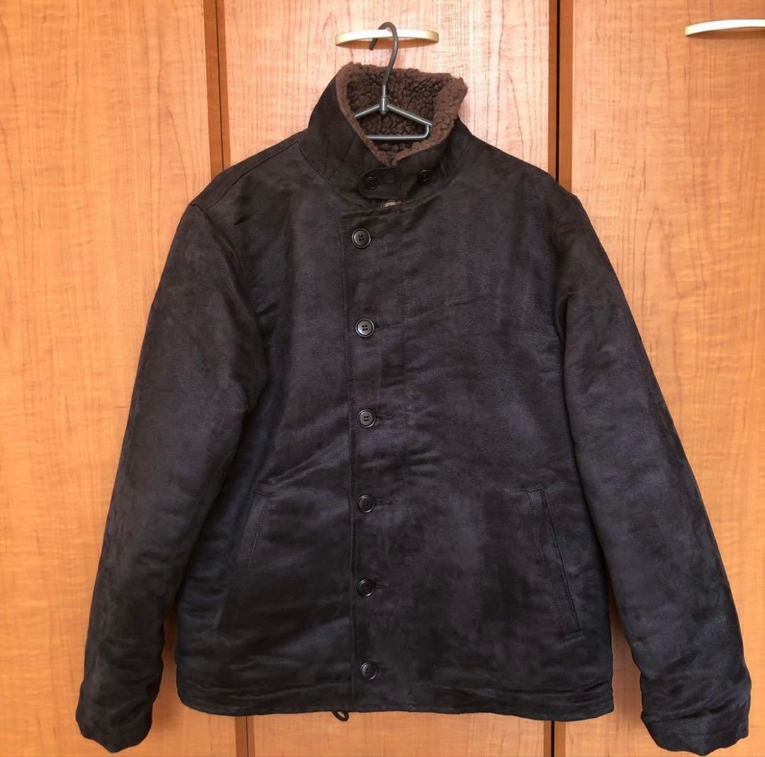 STEVENSON OVERALL N-1 デッキジャケット ヌバック調