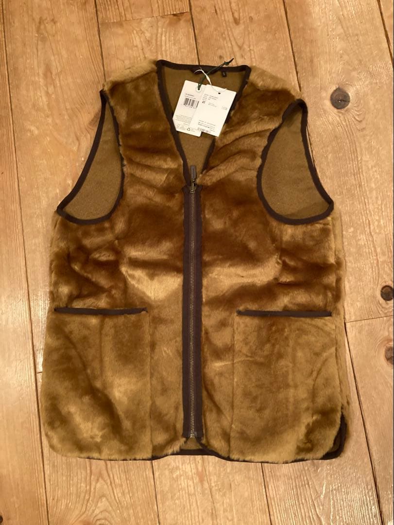 Barbour ファー ライナー ベスト 新品ダグ付き