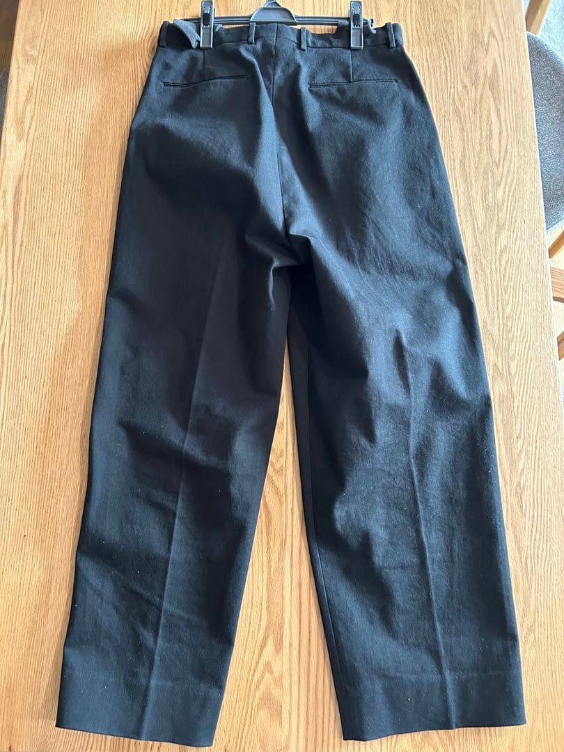 Steven Alan ドリル インツープリーツ ドレス トラウザーズ