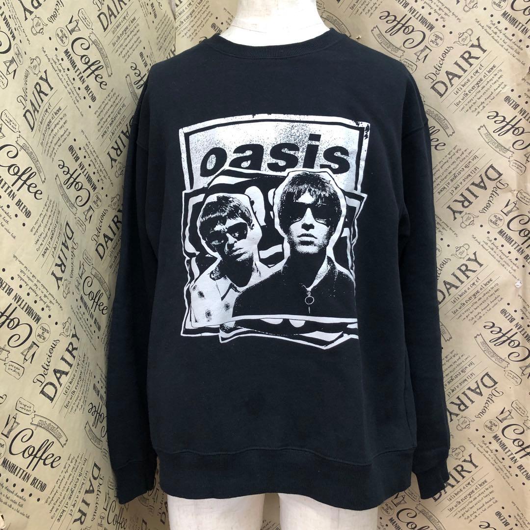oasis ライブ25 トレーナー スウェット 黒 グッズ S3338