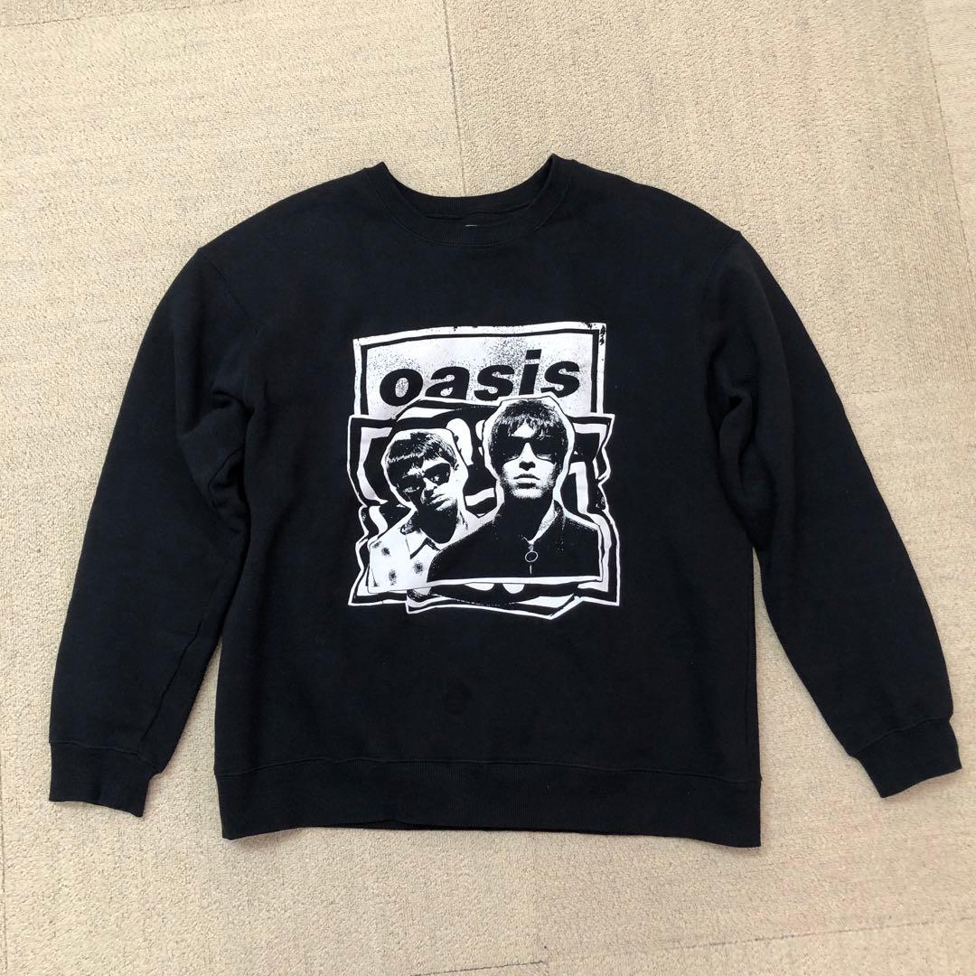 oasis ライブ25 トレーナー スウェット 黒 グッズ S3338