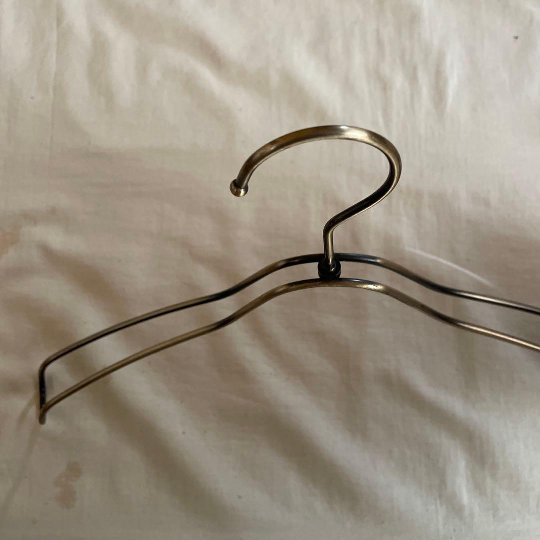 金属製衣類ハンガー49本セット
